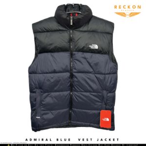 THE NORTH FACE 700 Fill Down Vest  Jacket - ADMIRAL BLUE