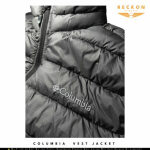 COLUMBIA Insulated Puffer Vest Jacket - GREY - Image 7
