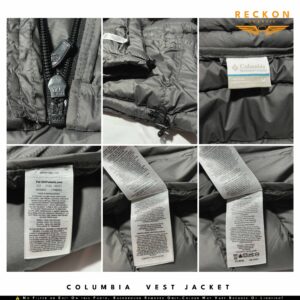 COLUMBIA Insulated Puffer Vest Jacket - GREY - Image 8