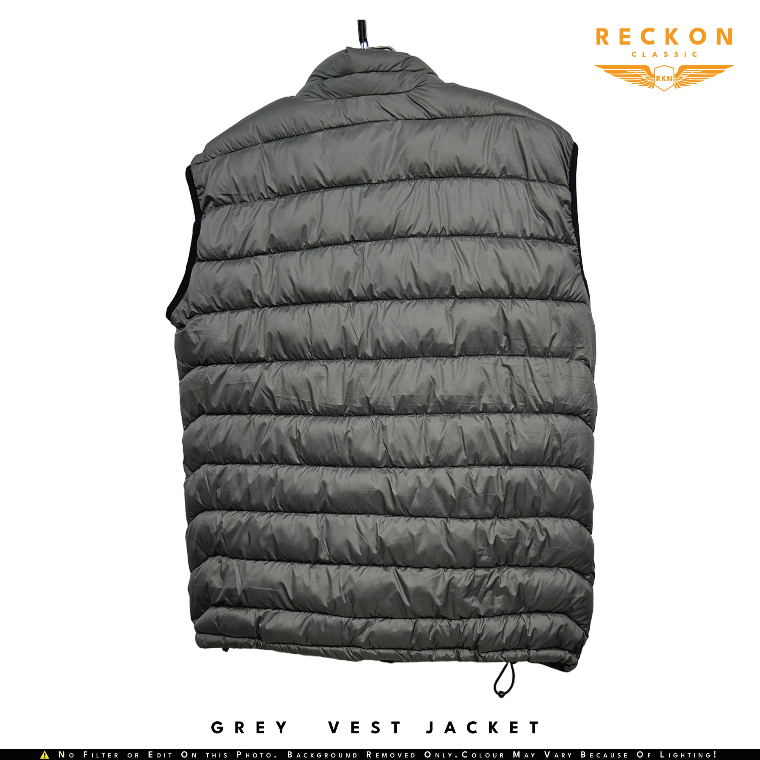 COLUMBIA Insulated Puffer Vest Jacket - GREY - Image 4