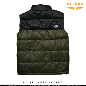 THE NORTH FACE 700 Fill Down Vest Jacket - OLIVE - Image 6