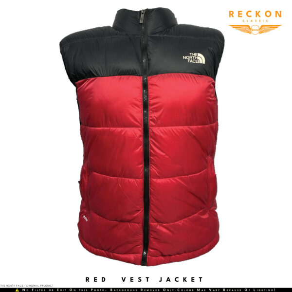 THE NORTH FACE 700 Fill Down Vest  Jacket - RED