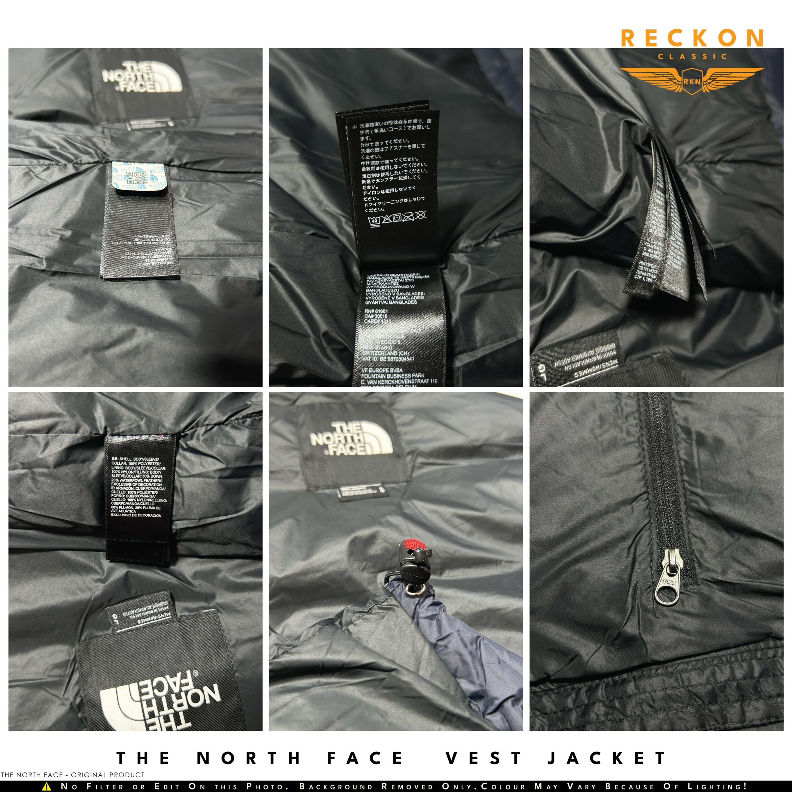 THE NORTH FACE 700 Fill Down Vest Jacket - OLIVE - Image 10