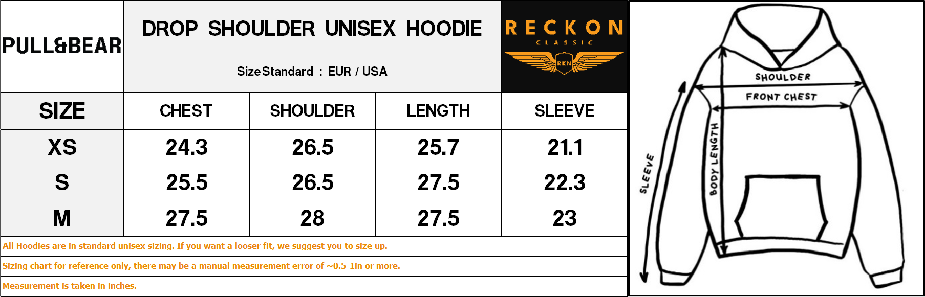 PULL & BEAR UNISEX DROP SHOULDER HOODIE – BEIGE - Image 9