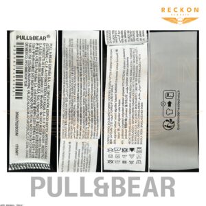 PULL & BEAR UNISEX DROP SHOULDER HOODIE – BLACK - Image 11