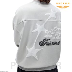 PULL & BEAR STWD UNISEX DROP SHOULDER SWEATSHIRT - Image 2