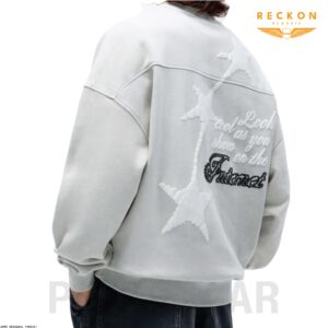 PULL & BEAR STWD UNISEX DROP SHOULDER SWEATSHIRT - Image 5