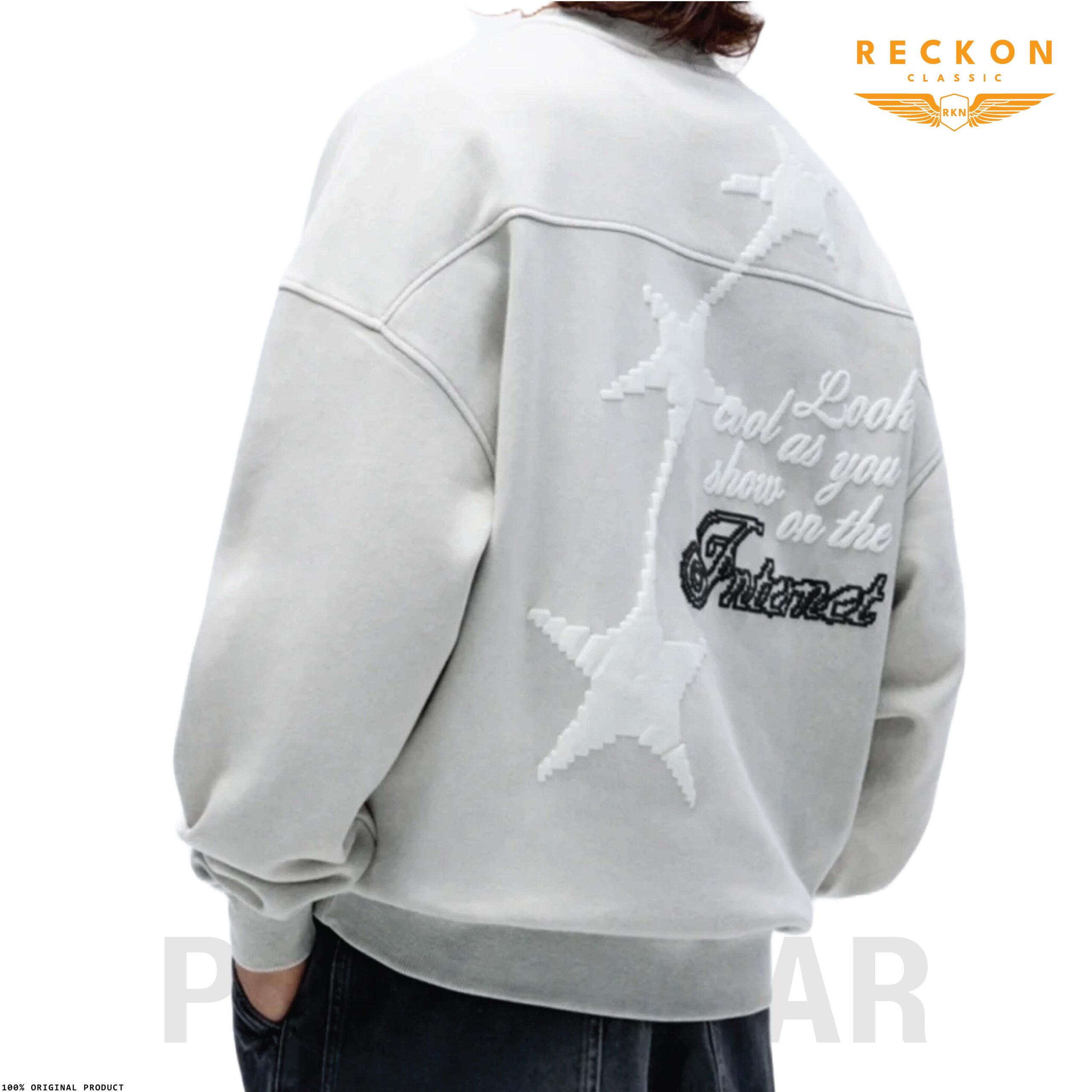 PULL & BEAR STWD UNISEX DROP SHOULDER SWEATSHIRT - Image 5